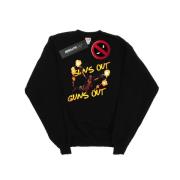 Marvel Avengers Dames deadpool sun´s out guns out sweatshirt