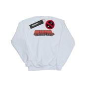 Marvel Avengers Dames deadpool tekst logo sweatshirt