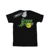 DC Comics Dames green arrow crackle logo cotton boyfriend t-shirt