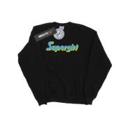 DC Comics Heren supergirl tekst logo sweatshirt