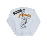 DC Comics Heren aquaman mono action pose sweatshirt