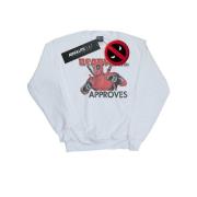 Marvel Avengers Heren deadpool approves sweatshirt