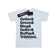 Friends Heren achternamen tekst t-shirt