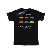 Friends Heren gekleurde paraplu's t-shirt