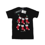 Friends Heren kerstmis kousen t-shirt