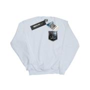 DC Comics Heren justice league movie shield faux pocket sweatshirt