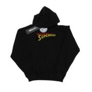 DC Comics Dames superman telescopic crackle logo hoodie