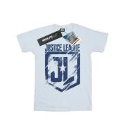 DC Comics Heren justice league movie indigo logo t-shirt