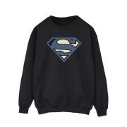 DC Comics Heren superman indigo blauw logo sweatshirt