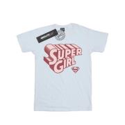 DC Comics Heren supergirl retro logo t-shirt