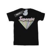 DC Comics Heren supergirl pastel logo t-shirt