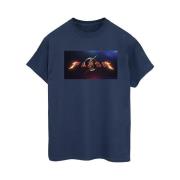 DC Comics Dames the flash logo cotton boyfriend t-shirt