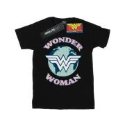 DC Comics Dames wonder woman planet symbol katoenen vriendje t-shirt