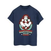 DC Comics Dames wonder woman wonderful mama katoenen vriendje t-shirt