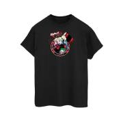 DC Comics Dames harley quinn joker patch katoenen vriendje t-shirt