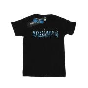 DC Comics Dames aquaman tekst logo katoenen vriend t-shirt