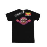 DC Comics Heren wonder woman regenboog logo t-shirt