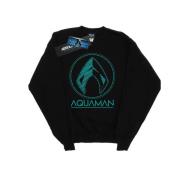 DC Comics Heren aquaman aqua logo sweatshirt