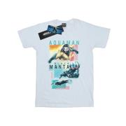 DC Comics Dames aquaman karakter tegels katoenen vriendje t-shirt