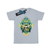 DC Comics Dames aquaman the trench crest katoenen vriendje t-shirt