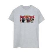 DC Comics Dames dc league of super-pets groepslogo katoenen vriendje t...