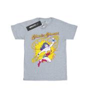 DC Comics Heren wonder woman leap t-shirt