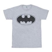 DC Comics Heren batman logo t-shirt met één kleur