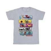 DC Comics Heren dc league of super-pets character pose t-shirt