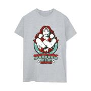 DC Comics Dames wonder woman wonderful mama katoenen vriendje t-shirt