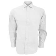 Kustom Kit Heren superior oxford shirt met lange mouwen