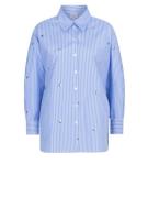 Dante 6 D6 que oversized stripe shirt