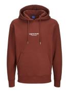 Jack & Jones jorvesterbro sweat hood noos 12241687 brandy brown