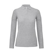 B and C Dames id.001 heather poloshirt met lange mouwen