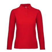 B and C Dames id.001 poloshirt met lange mouwen