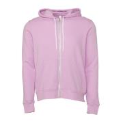 Bella + Canvas Unisex volwassen polycotton full zip hoodie