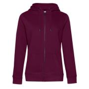 B and C Dames queen hoodie met rits