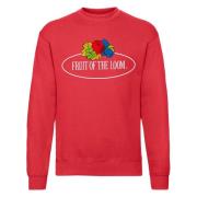 Fruit of the Loom Heren vintage sweatshirt met logoprint