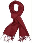 Michaelis Shawl scarf bordo solid pm1s30001e/v