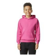 Gildan Kinder/kids softstyle plain fleece midweight hoodie