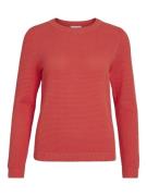 Vila vidalo o-neck l/s knit top- noos 14082767 dubarry