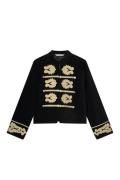 Summum 1s1210-12123 gold embroidered jacket