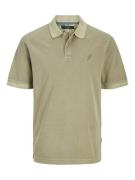 Jack & Jones Jprbluwilliam wash ss polo sn olijf