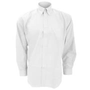 Kustom Kit Heren werkkleding oxford lange mouwen shirt