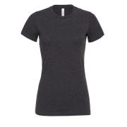 Bella + Canvas Dames cvc jersey relaxed fit t-shirt met korte mouwen