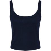 Bella + Canvas Dames micro-rib spaghetti strap tanktop