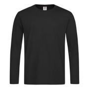 Stedman Stars Heren comfort-t 185 ringspun katoen t-shirt met lange mo...