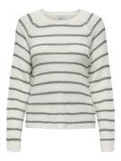 Jacqueline de Yong ellen l/s oneck raglan pullover 15312077 sea spray