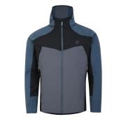 Dare2b Heren latitudinal soft shell jas met capuchon