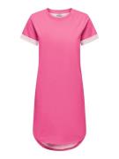 Jacqueline de Yong Jdyivy ss dress jrs noos fuchsia