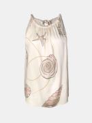 Mucho Gusto ® top dubai creme zeeschelpenprint